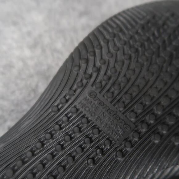 Grendene Shoes Womens 39 Sandals Casual Flip Flop Slip On Thong Black Flats - Picture 10 of 10